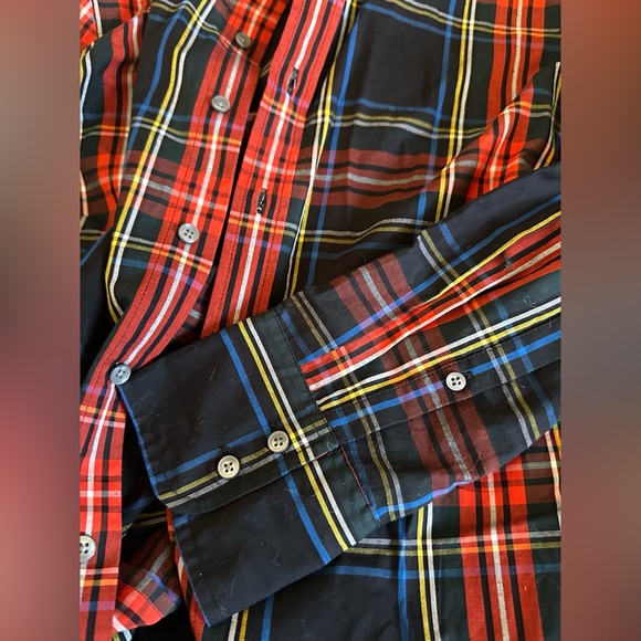 J. Crew Slim Stretch Stewart Tartan Button-Down Shirt - Picture 6 of 7